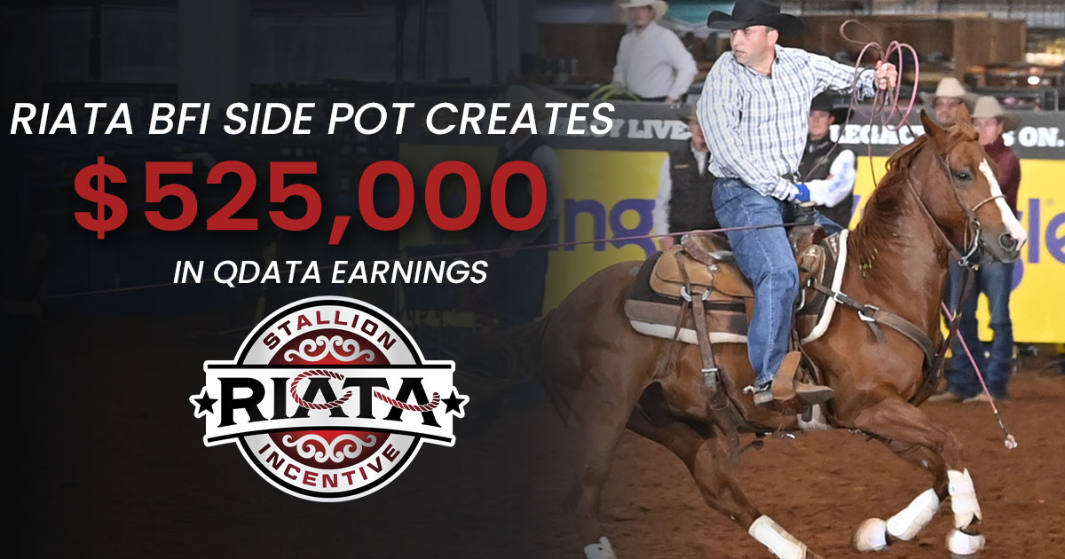 Riata BFI Side Pot Creates $525,000 in QData Earnings