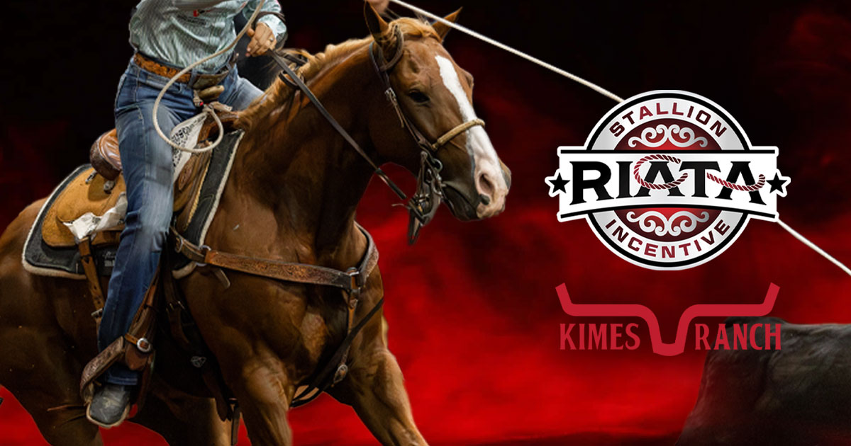 Riata Stallion Incentive Joins Kimes Million Dollar Breakaway