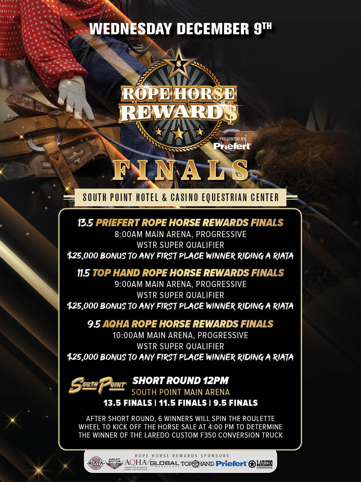Event Ad for Rope Horse Rewards Finals